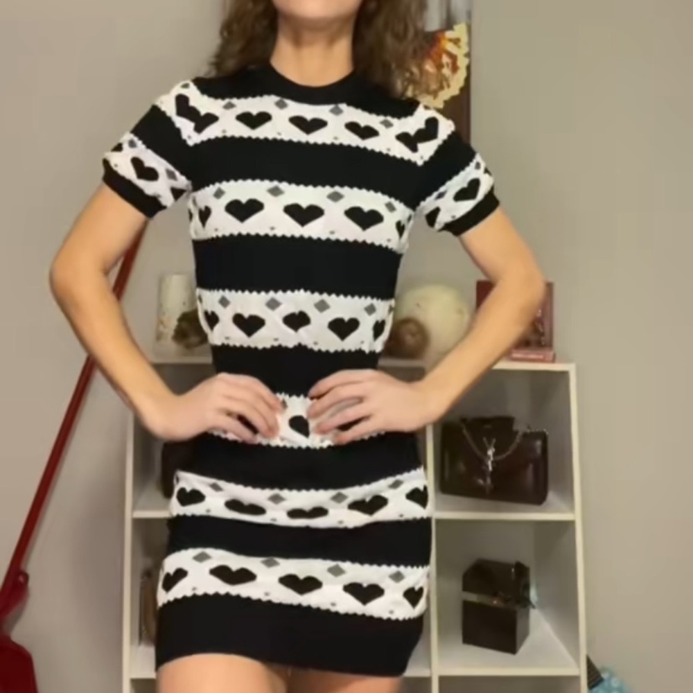 Retro-Stage Mini 🖤 Dress